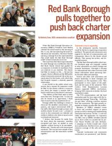 Red Bank Borough pulls together to push back charter expansion  By Kimberly Crane, NJEA communications consultant