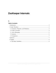 ZXID / Quorum / Server / Log4j / Zookeeper / SMS / Software / Technology / Mobile technology