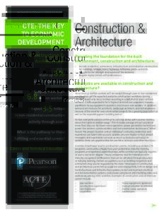 SECTOR SHEET AUGUSTCTE: THE KEY TO ECONOMIC DEVELOPMENT Construction &