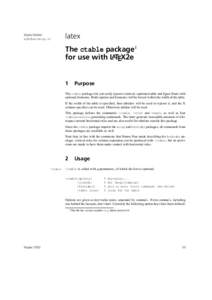 Wybo Dekker   latex The ctable package1