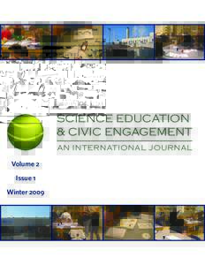 SCIENCE SCIENCEEDUCATION EDUCATION &&CIVIC CIVICENGAGEMENT ENGAGEMENT