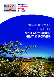 European Geothermal Energy Council  GEOTHERMAL