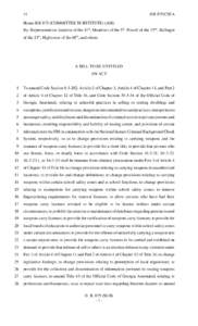 14  HB 875/CSFA House Bill 875 (COMMITTEE SUBSTITUTE) (AM) By: Representatives Jasperse of the 11th, Meadows of the 5th, Powell of the 32nd, Ballinger