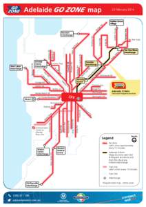 Adelaide  map 23 February 2014