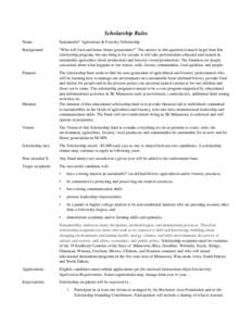 Microsoft Word - Scholarship  Rules for Application.doc