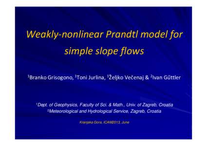Weakly-nonlinear_Pr_model [Compatibility Mode]