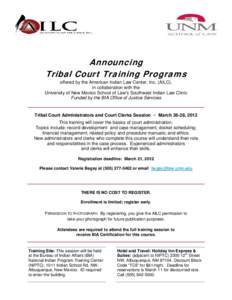 University of New Mexico School of Law / Native Americans in the United States / American studies