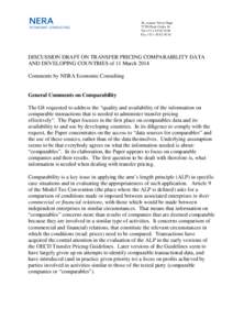[removed]OECD Comments to DD Comparability Full doc FINAL