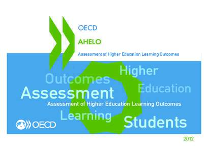 OECD AHELO Assessment of Higher Education Learning Outcomes Outcomes