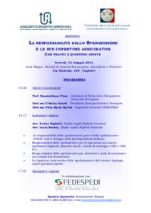 Programma Seminario Cagliari