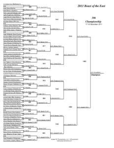 (1) Darian Cruz (Bethlehem Catholic) (1) D. Cruz BYE 296