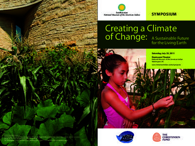 Smithsonian National Museum of the American Indian SYMPOSIUM  Creating a Climate