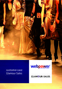 customer case Glamour Sales marketing gets personal  The greater