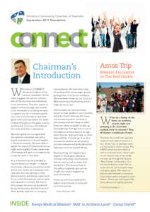 Christian Community Churches of Australia September 2011 Newsletter Chairman’s Introduction