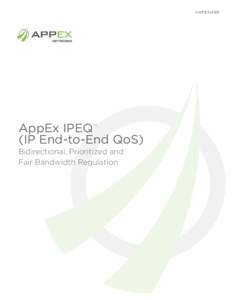 WHITE PAPER  AppEx IPEQ™