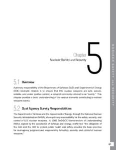 Nuclear Safety and Security  Nuclear Safety Chapter