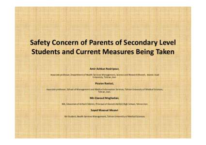 Microsoft PowerPoint - Safety Concern -Presentation2