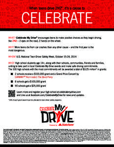 Celebrate My Drive® Program Overview.