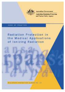 Code of Practice for Radiation Protection in the Medical Applications of Ionizing Radiation