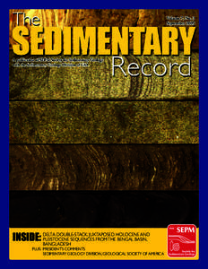 INSIDE:  DELTA DOUBLE-STACK: JUXTAPOSED HOLOCENE AND PLEISTOCENE SEQUENCES FROM THE BENGAL BASIN, BANGLADESH