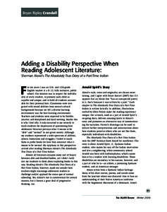 Bryan Ripley Crandall Lori Goodson & Jim Blasingame  Adding a Disability Perspective When