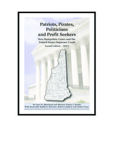    	
   Patriots, Pirates, Politicians and Profit Seekers