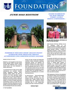 JUNE 2012 EDITION  ADDIE KASSOUNI OF ELK GROVE FIRST LUCKY SMUD CUSTOMER…