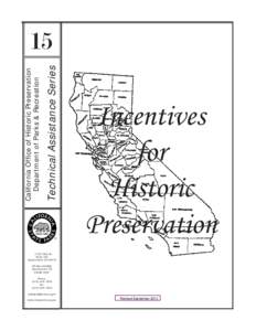 Technical Assistance Series  California Office of Historic Preservation Department of Parks & Recreation  15