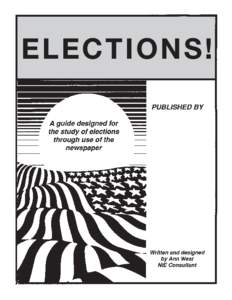 ELECTIONS!  Publisher’s Notice: Activities in this publication may be photocopied by educators for use in the classroom with students. Each activity