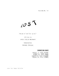 Lost ScriptHouse of the Rising Sun.fdr Script