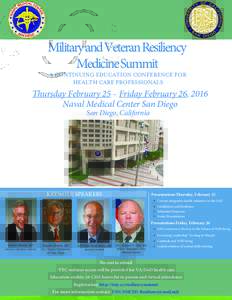 New Age / Spirituality / Education / Military psychology / Naval Center for Combat and Operational Stress Control / Naval Medical Center San Diego / Deepak Chopra / MDPhD