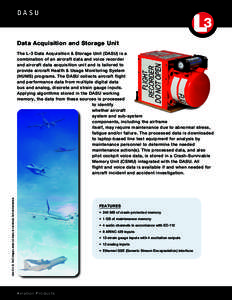 DASU  Data Acquisition and Storage Unit Use of U.S. DoD imagery does not imply or constitute DoD endorsement.