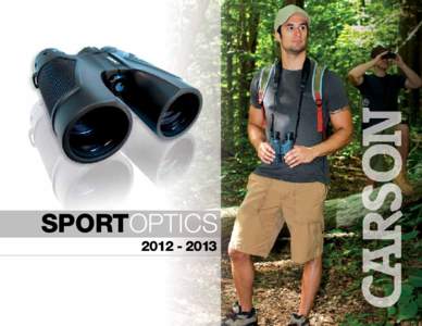 SPORTOPTICS Contents: 3D Series Binoculars 3 VP Series Binoculars 4-5