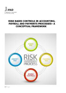 RISK BASED CONTROLS IN ACCOUNTING, PAYROLL AND PAYMENTS PROCESSES– A CONCEPTUAL FRAMEWORK 1|Page