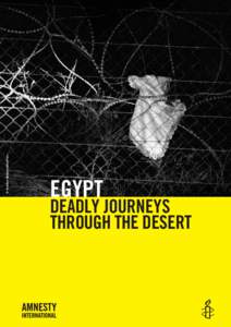 © Yonathan Weitzman/BluePress  EGYPT DEADLY JOURNEYS THROUGH THE DESERT