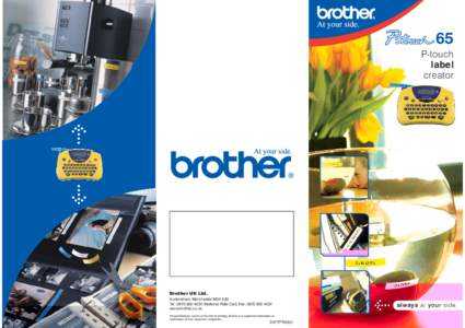 65 P-touch label creator  Brother UK Ltd.