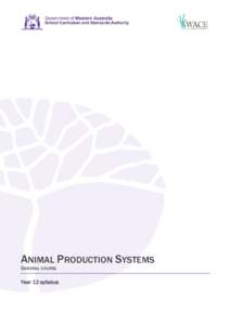 Microsoft Wordv2] Animal_Production_Systems_Y12_Syllabus_General.DOCX