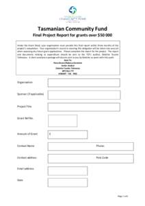 Final Project Report - grants over $50 K