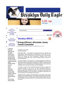 Brooklyn Eagle, Bay Ridge Eagle Brooklyn, NY :: daily paper in Brooklyn