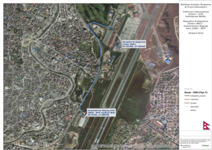 NetHope Disaster Response & Crisis Informatics Tribhuvan International Airport - KTM Kathmandu NEPAL Reception & Departure