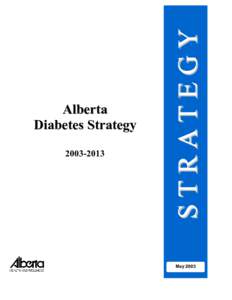 Alberta Diabetes Strategy[removed]May 2003