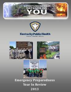 Emergency	Preparedness Year	In	Review		 2013	 1