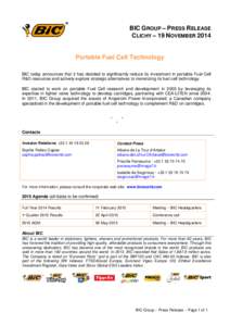 BIC_Fuel Cell Investment_19NOV2014