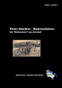 Peter Lindlein  Peter Günther - Radrennfahrer