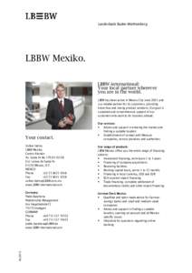 Landesbank Baden-Wrttemberg / Customer experience management / Landesbank / Help desk