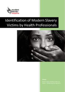 Identification of Modern Slavery