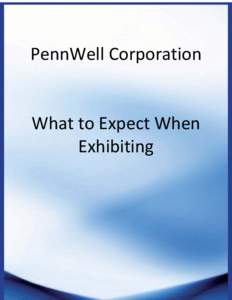 Microsoft Word - What to Expect when Exhibiting - US.doc