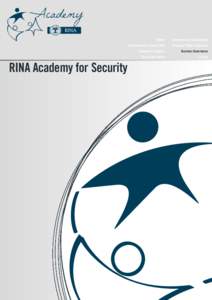 RINA Academy for Security  Marine Environment & Sustainability