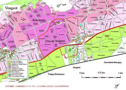 Vougeot  Grands Crus Blancs Premiers Crus Blancs Appellations Villages Blancs Grands Crus