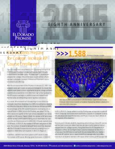 2015 EIGHTH ANNIVERSARY >>> 1,588  EHS Students Prepare